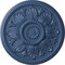 Ekena Millwork Edinburgh Ceiling Medallion (Fits Canopies up to 5 1/4"), Hand-Painted Americana, 18"OD x 1 3/4"P CM18EDAMF - alternate 1